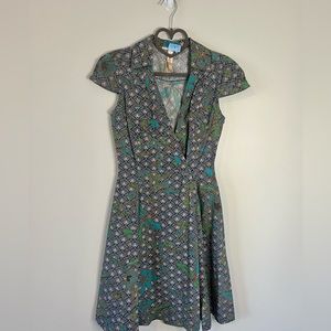 Multicolored Mid Dress